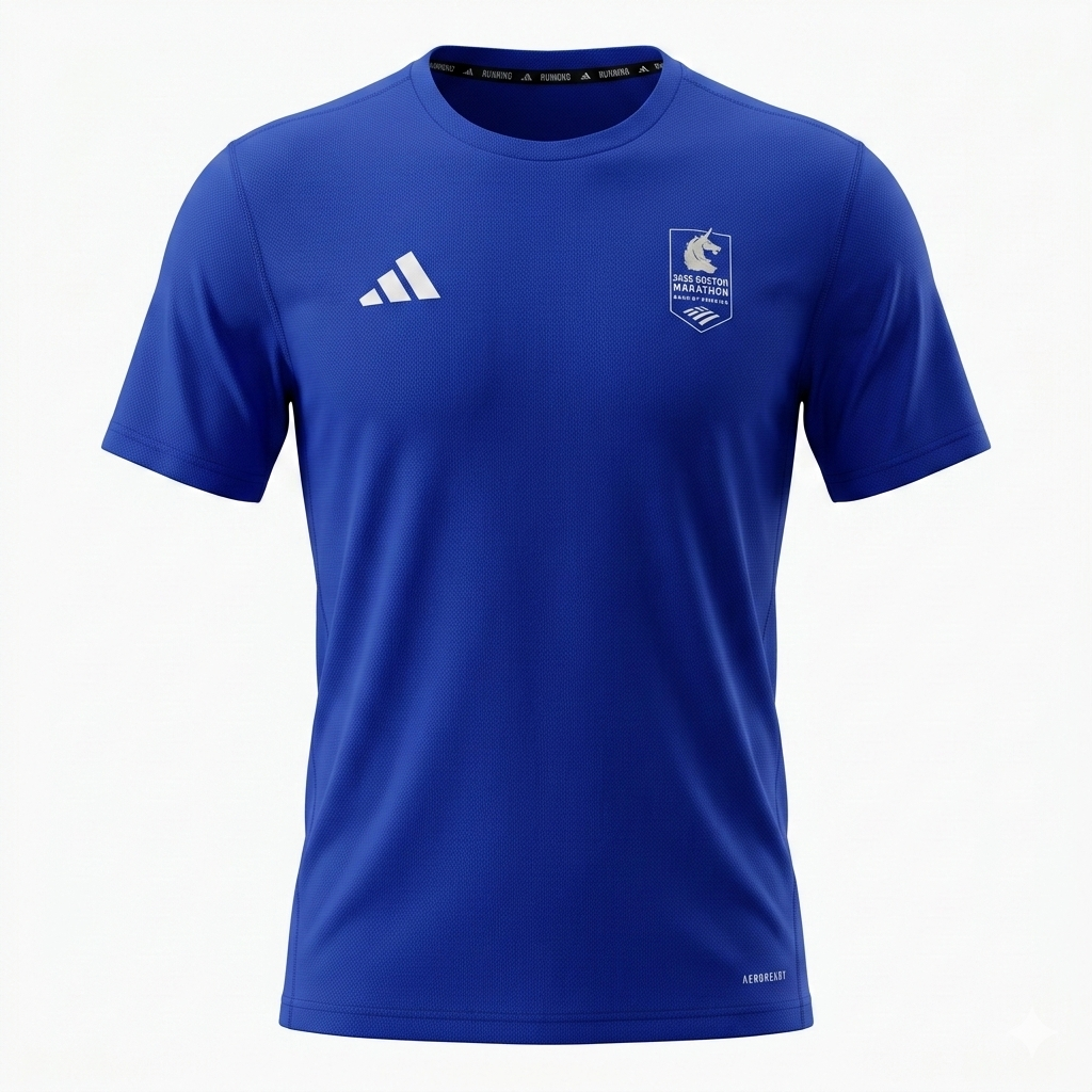 Adidas 2025 Boston Marathon Celebration Tee