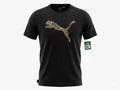 Playera Puma Original Hombre Negra Estampado Lifestyle Talla G