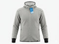 Brooks Notch Thermal Hoodie - Heather Grey