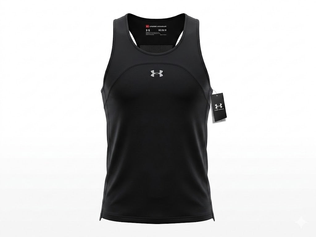 Under Armour Streaker Singlet - Stealth Black