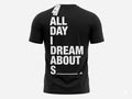 Adidas Graphic Tee "All Day I Dream" - Black